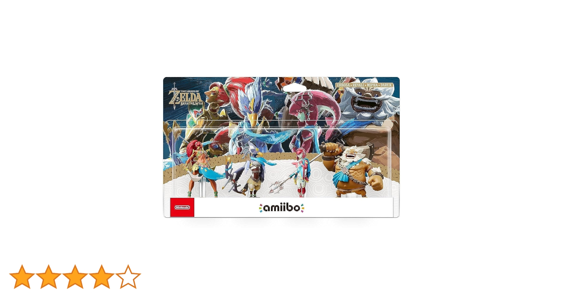 Amazon.co.jp: amiibo 四人の英傑セット［リーバル/ダルケル